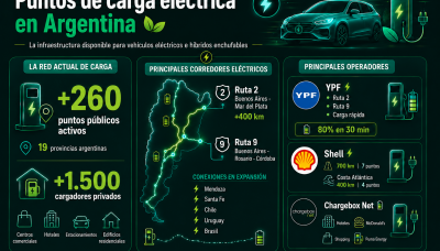 Argentina registra un récord de ventas de autos eléctricos