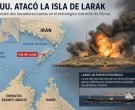 Tensión en el estrecho de Ormuz: Estados Unidos bombardeó lanzadores iraníes en Larak