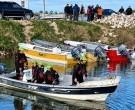 Laguna del Monte: volcó una lancha, murieron cuatro pescadores ahogados y buscan a un quinto
