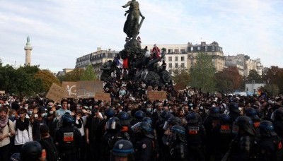  Francia: las protestas estudiantiles dejaron más de 1.000 heridos y casi 500 detenidos